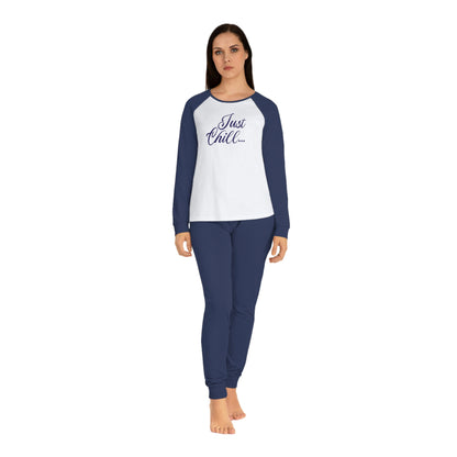 Women's Navy Blue Loungewear Set